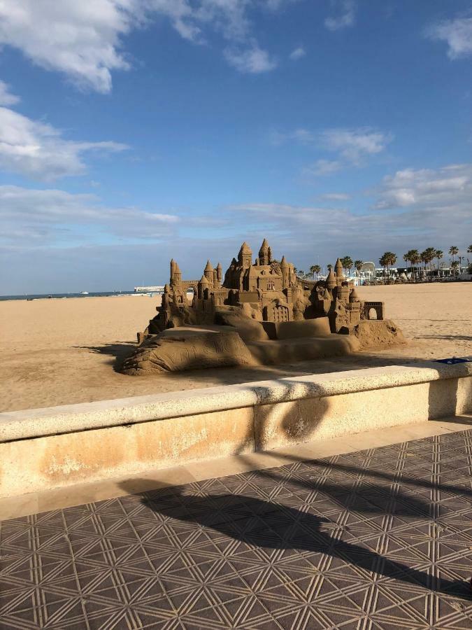 Beach-Arenas Apartment บาเลนเซีย ภายนอก รูปภาพ